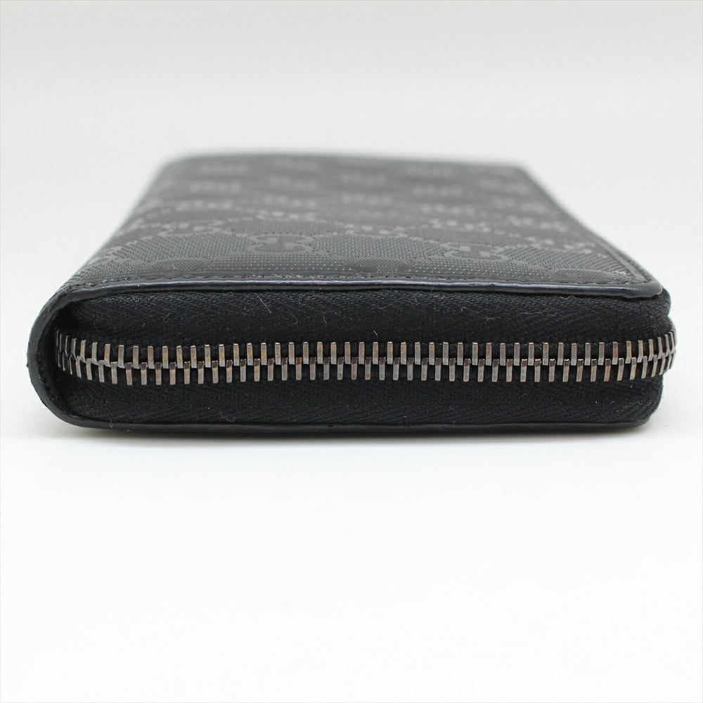 Gucci Gg Implement Leather Round Zipper Wallet Bl… - image 5